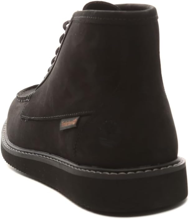 Timberland мужские ботинки Newmarket Mid Chukka на шнуровке, Black Nubuck — фото 3
