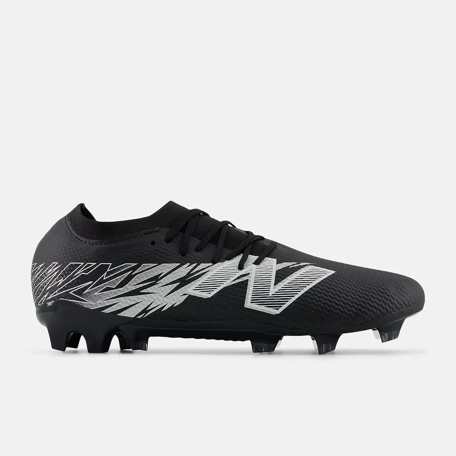 Мужские футбольные бутсы New Balance Furon Team FG V8 SF3FBG8, черно-серые, модель HAWK2314 — фото 2