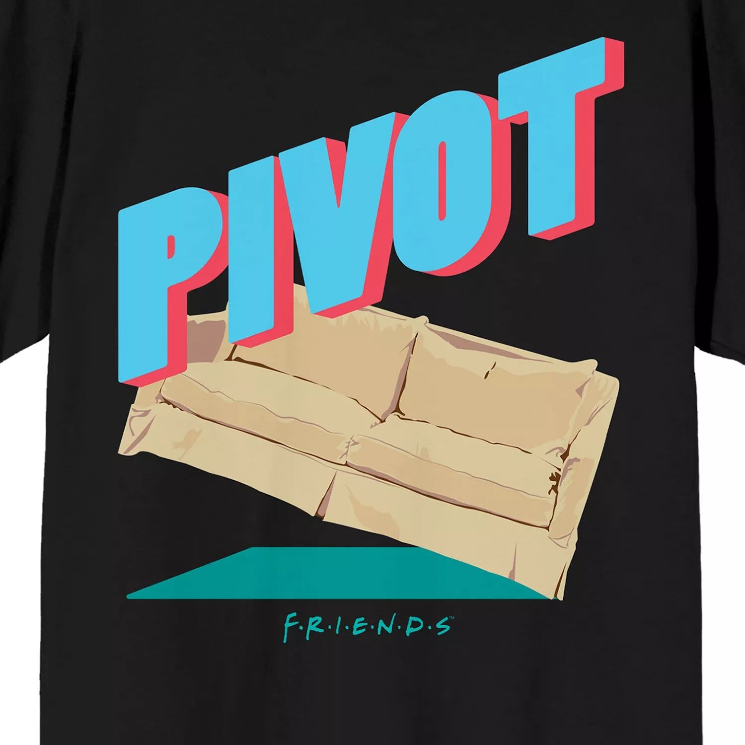 

Мужская футболка Friends Sitcom Pivot Licensed Character