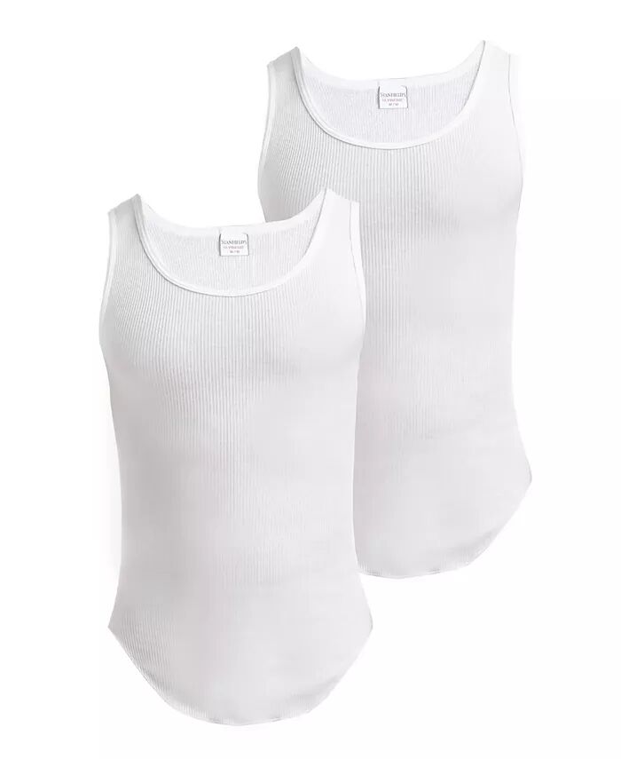 

Мужские майки-топы Supreme Cotton Blend, упаковка из 2 шт Stanfield's, белый