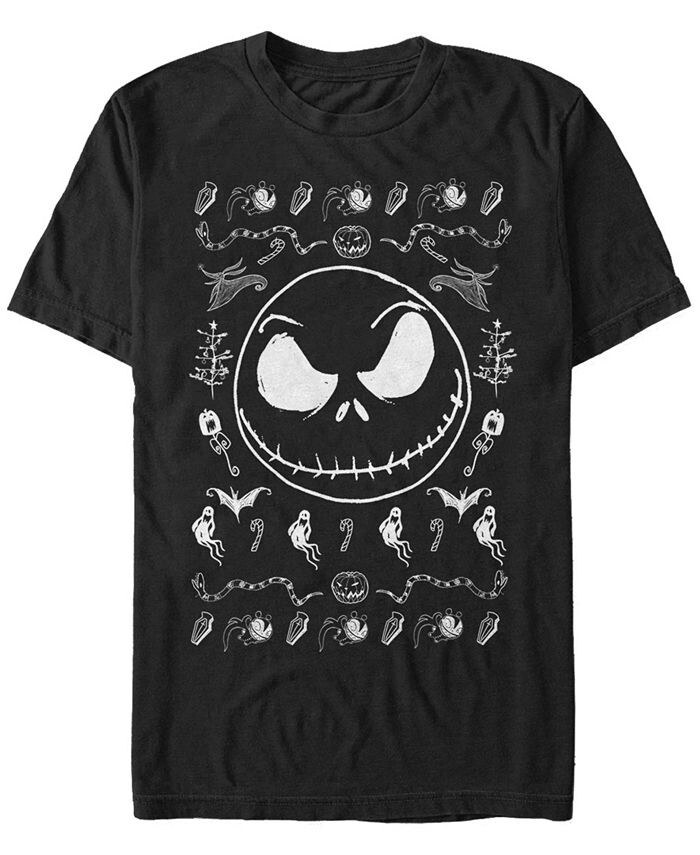 

Мужской свитер с коротким рукавом Jack Spooky, футболка Fifth Sun, черный