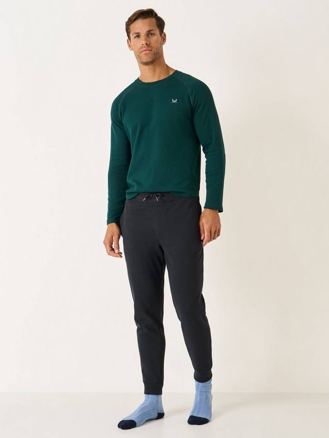 

Хлопковые брюки для отдыха Crew Clothing, Graphite Grey