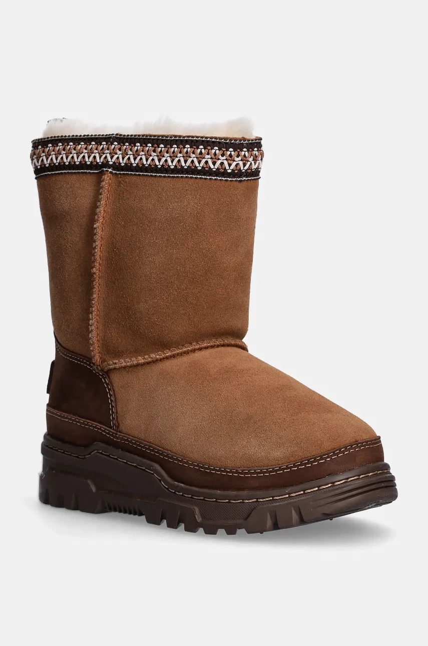 

Детские зимние сапоги UGG KIDS CLASSIC SHORTRAILGAZER, коричневый