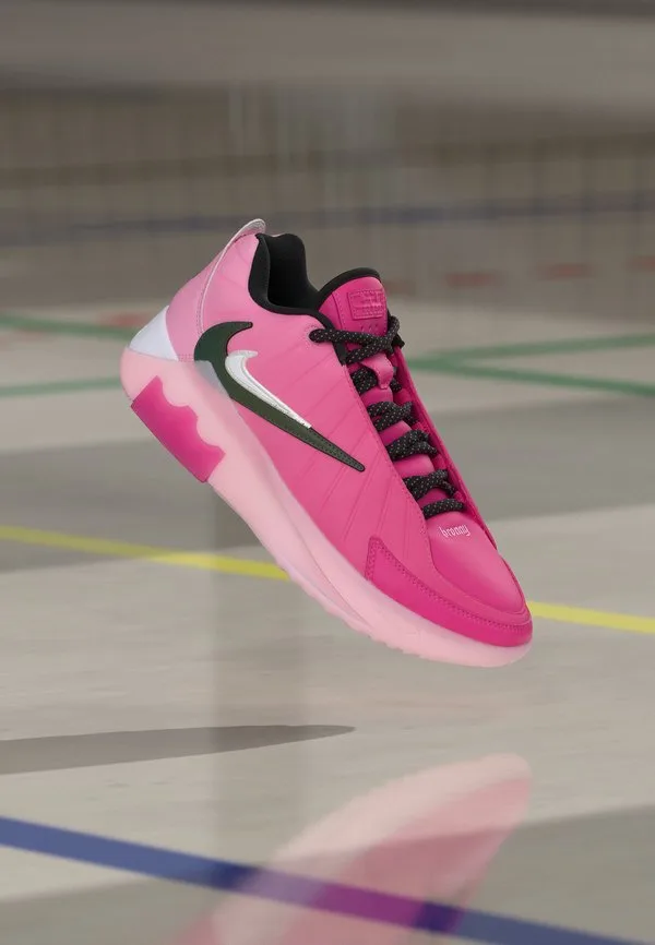 Леброн свидетель ix за баскетбольные кроссовки Nike Performance, Desert Pink/Black/Pink Rise/White
