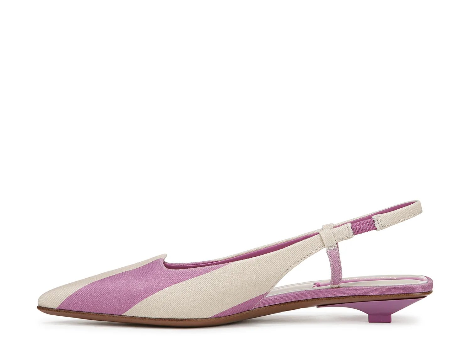 Балетки Franco Sarto Palmira Flat, Purple/White Stripe Fabric — фото 3