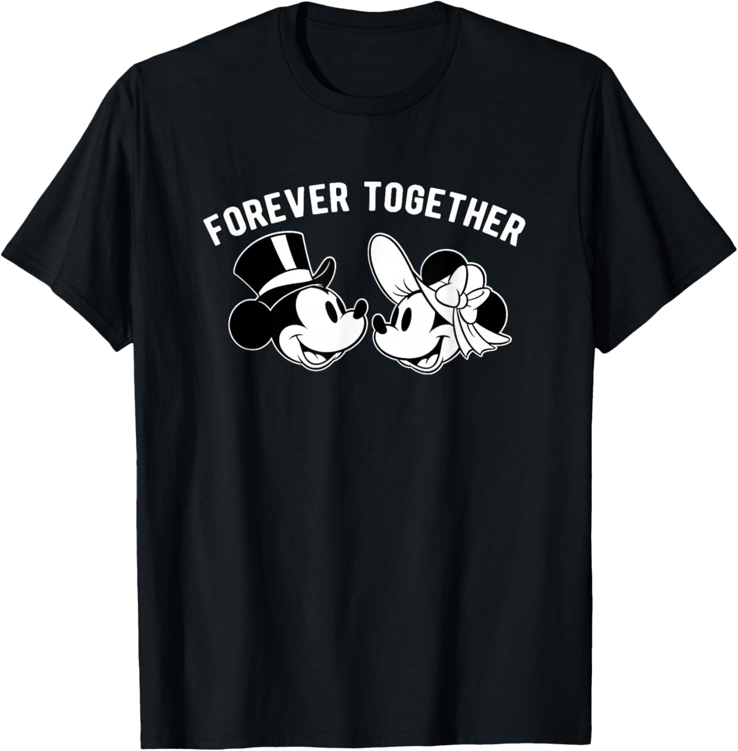 

Футболка Disney Mickey Minnie Forever Together, черная
