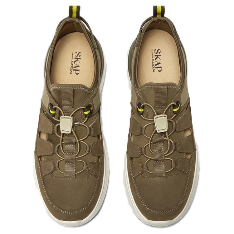 SKAP Пляжные сандалии мужские хаки/верблюжий, цвет Khaki/Camel — фото 3