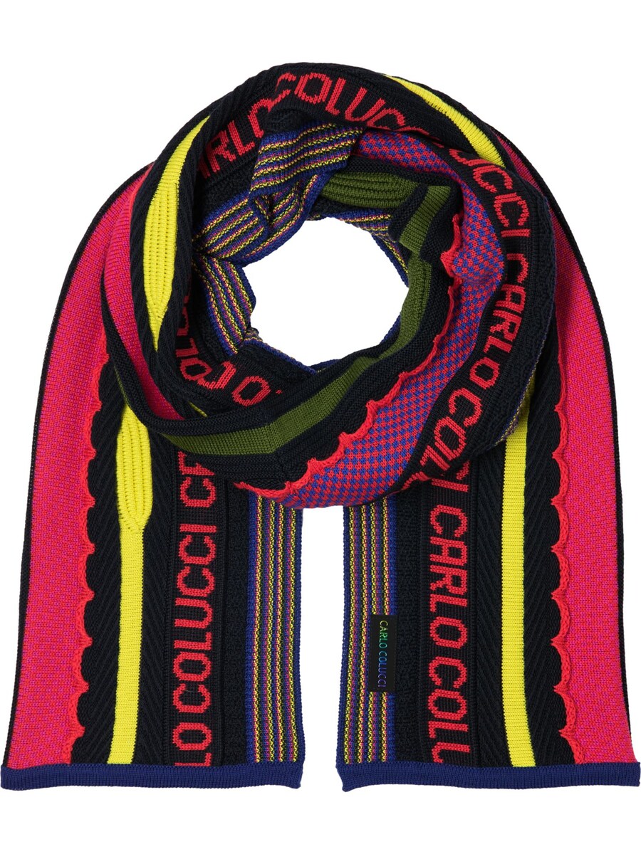 

Шарф Carlo Colucci Scarf, темно-синий