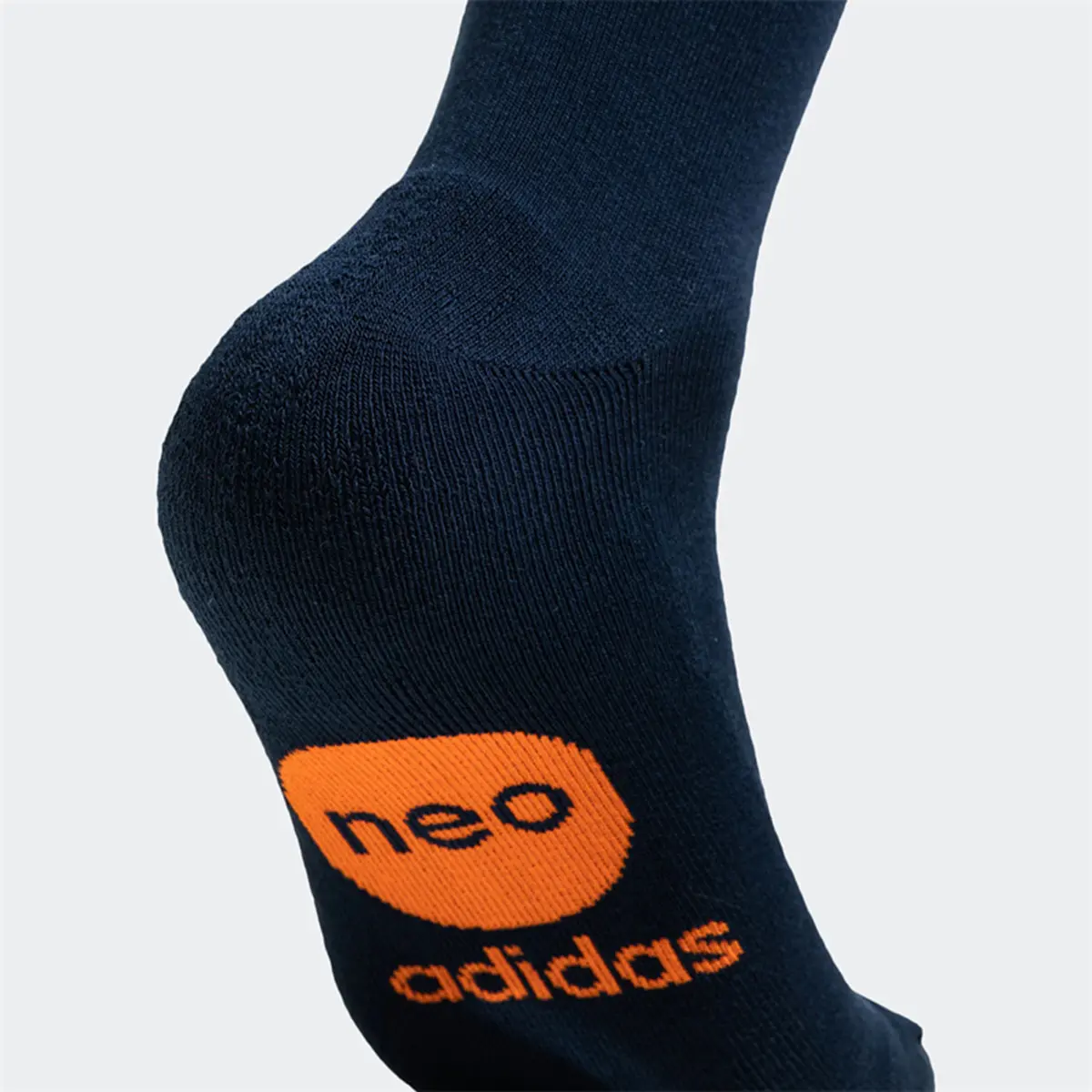 Унисекс носки до середины икры Adidas Neo, 2 пары (синий+оранжевый) — фото 3