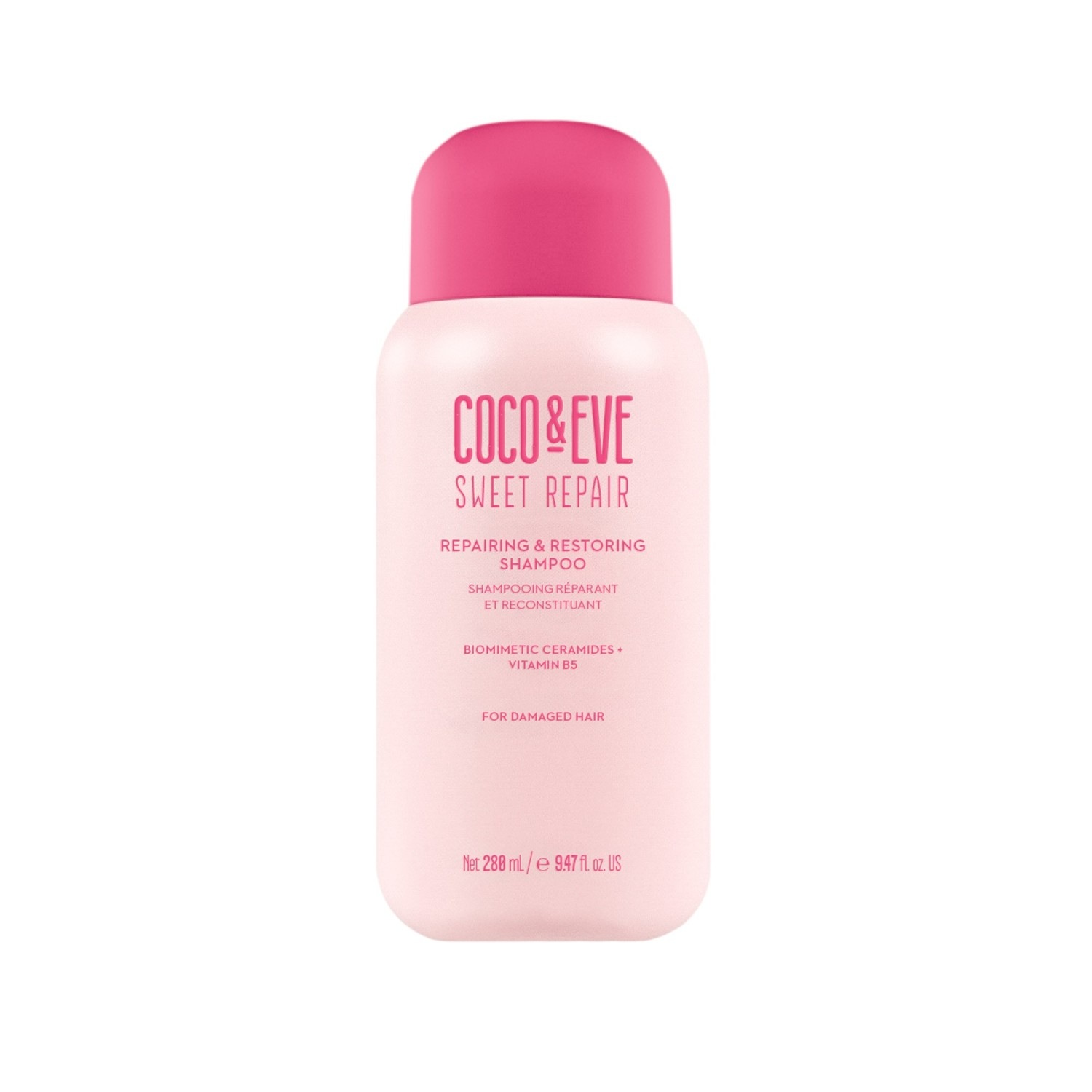 

Шампунь sweet repair repairing & restoring shampoo Coco Eve, объем 280 мл
