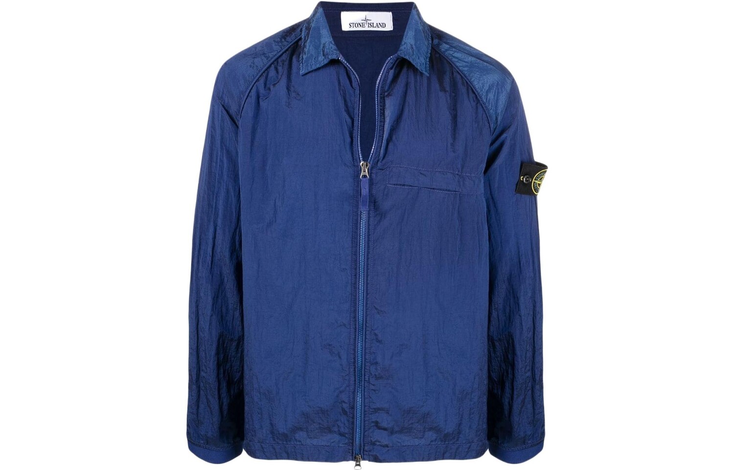 

Куртка мужская Stone Island с нашивкой логотипа, синий