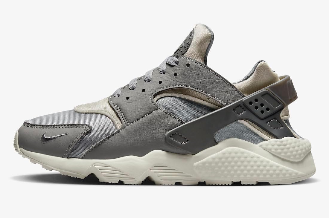 Мужские кроссовки NIKE Air Huarache, Light Smoke Grey Flat Pewter Light Iron Ore Iron Grey — фото 2