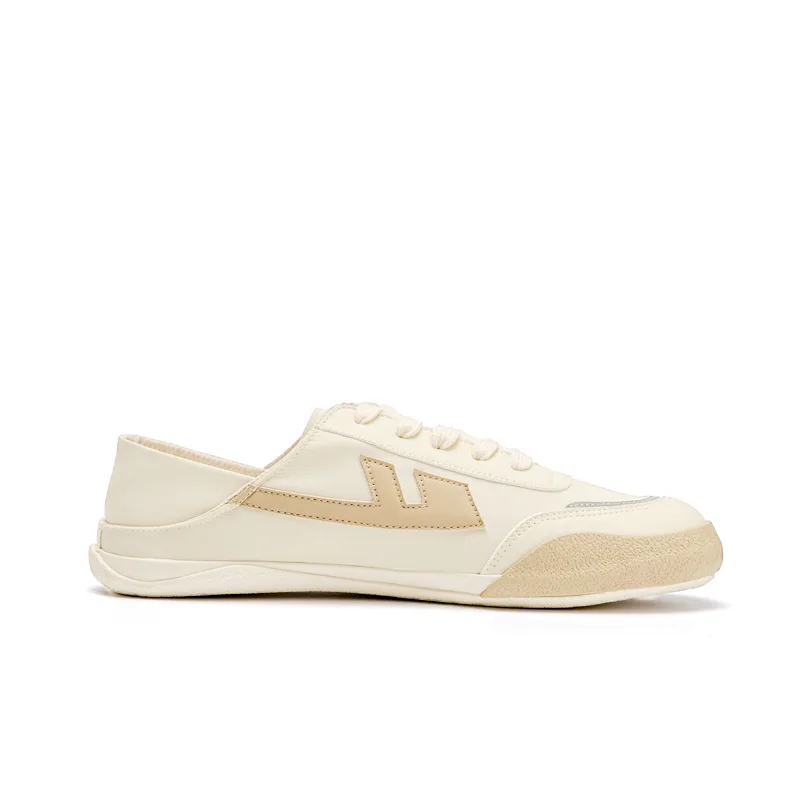WARRIOR Кроссовки Canvas Unisex Low top White/Khaki — фото 3
