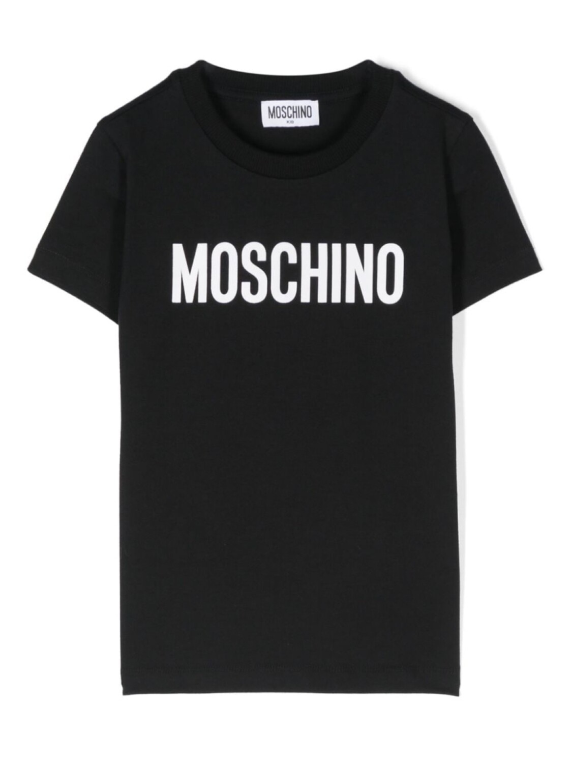 

Moschino Kids футболка с логотипом, черный