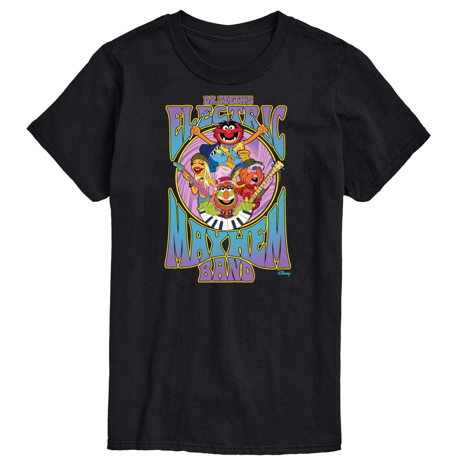 

Мужская футболка Disney's The Muppets Licensed Character, черный