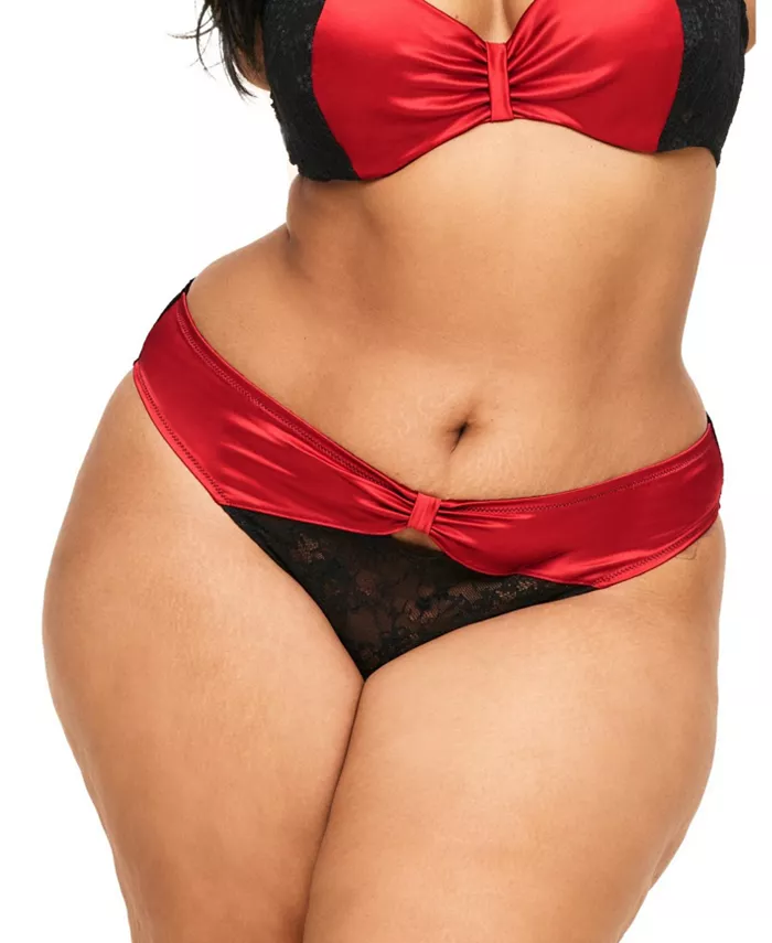 

Трусики-бикини Eira Plus Size Adore Me, красный