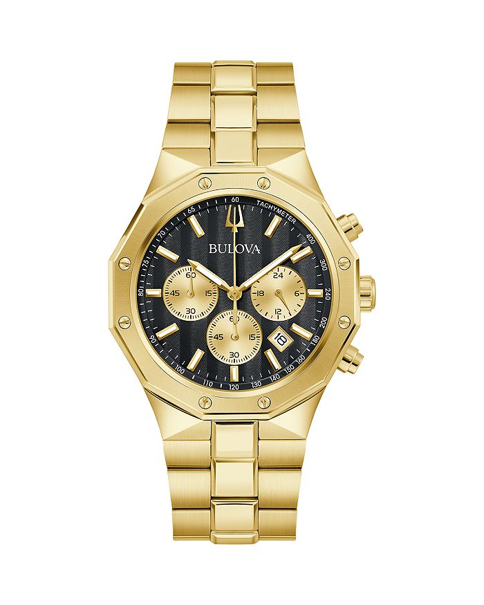 

Часы мужские Prestige, 40 мм Bulova, черный