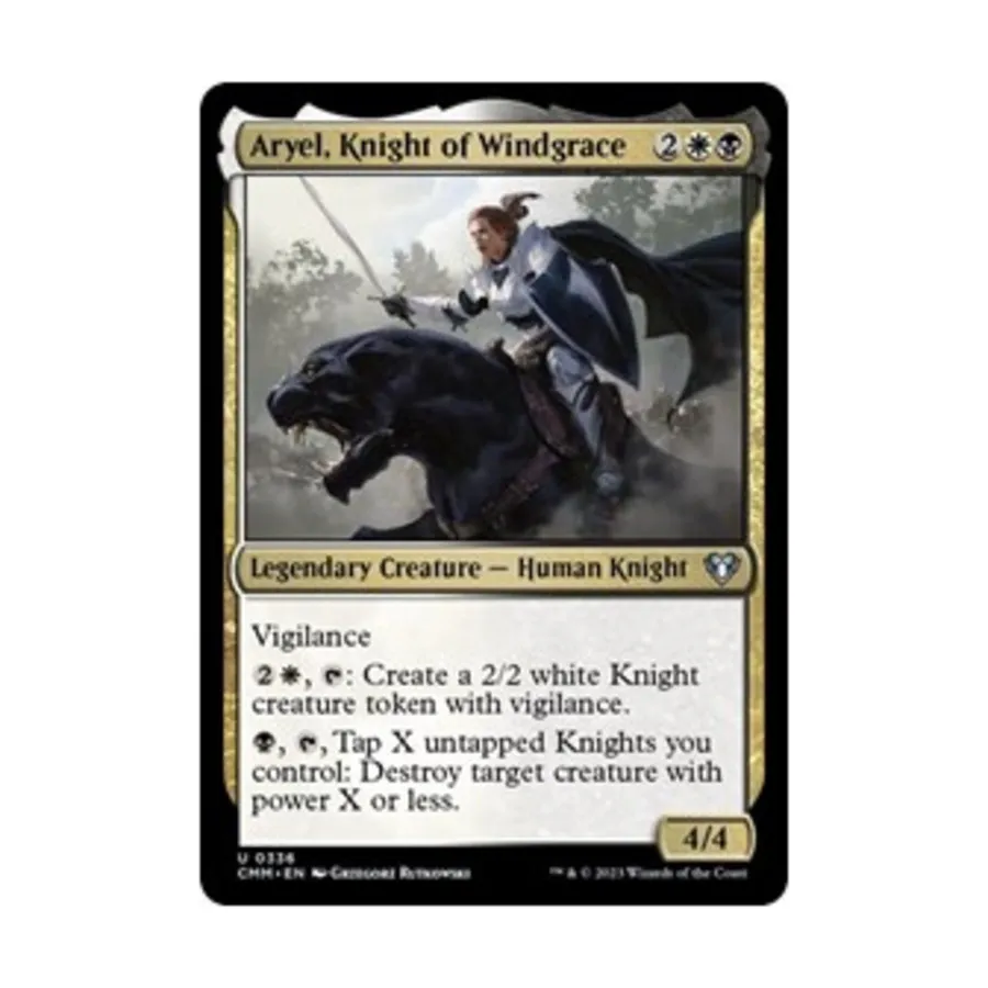 

CCG Ариэль, рыцарь Виндгрейс (U), MTG - Commander Masters