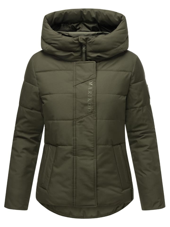 

Пуховик Marikoo Steppjacke Elira 16, цвет Dark Olive