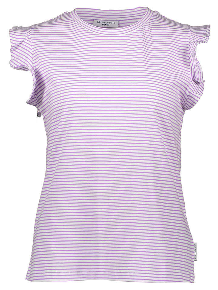 

Футболка Marc O´Polo, цвет lila/weiß