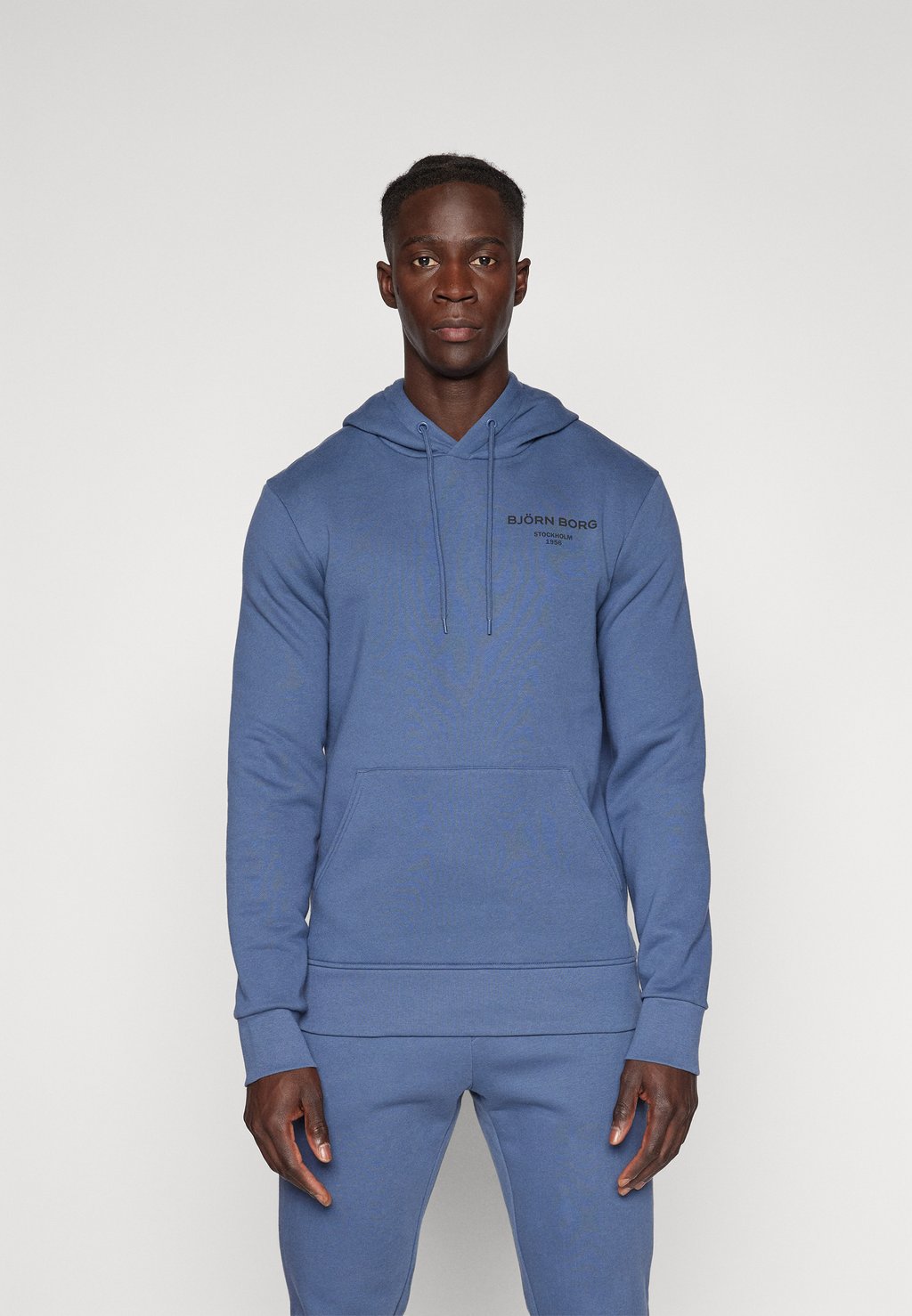 

Толстовка с капюшоном ESSENTIAL HOODIE Björn Borg, сине-серый