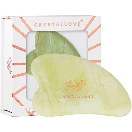 

CRYSTALOVE Gua Sha Массажная пластина для лица с нефритом Crystallove