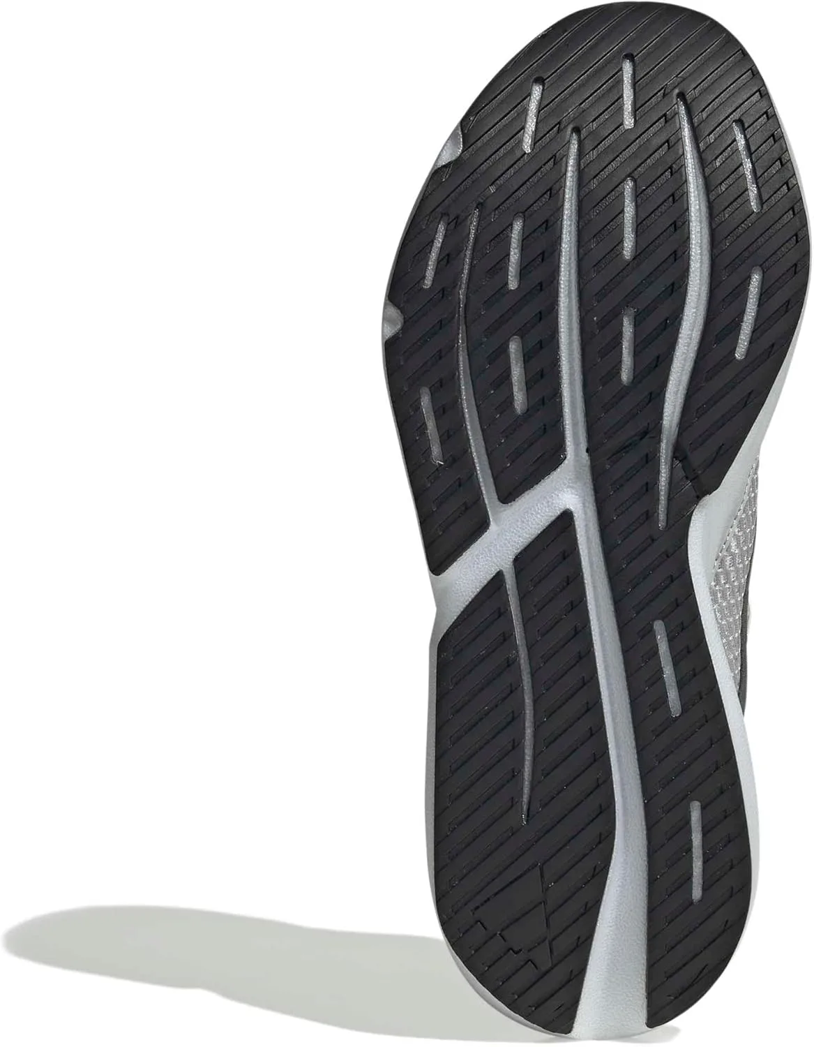 Мужские кроссовки Adidas Lightblaze Glow на шнуровке для повседневной носки - синие, серый/металлик/черный — фото 3
