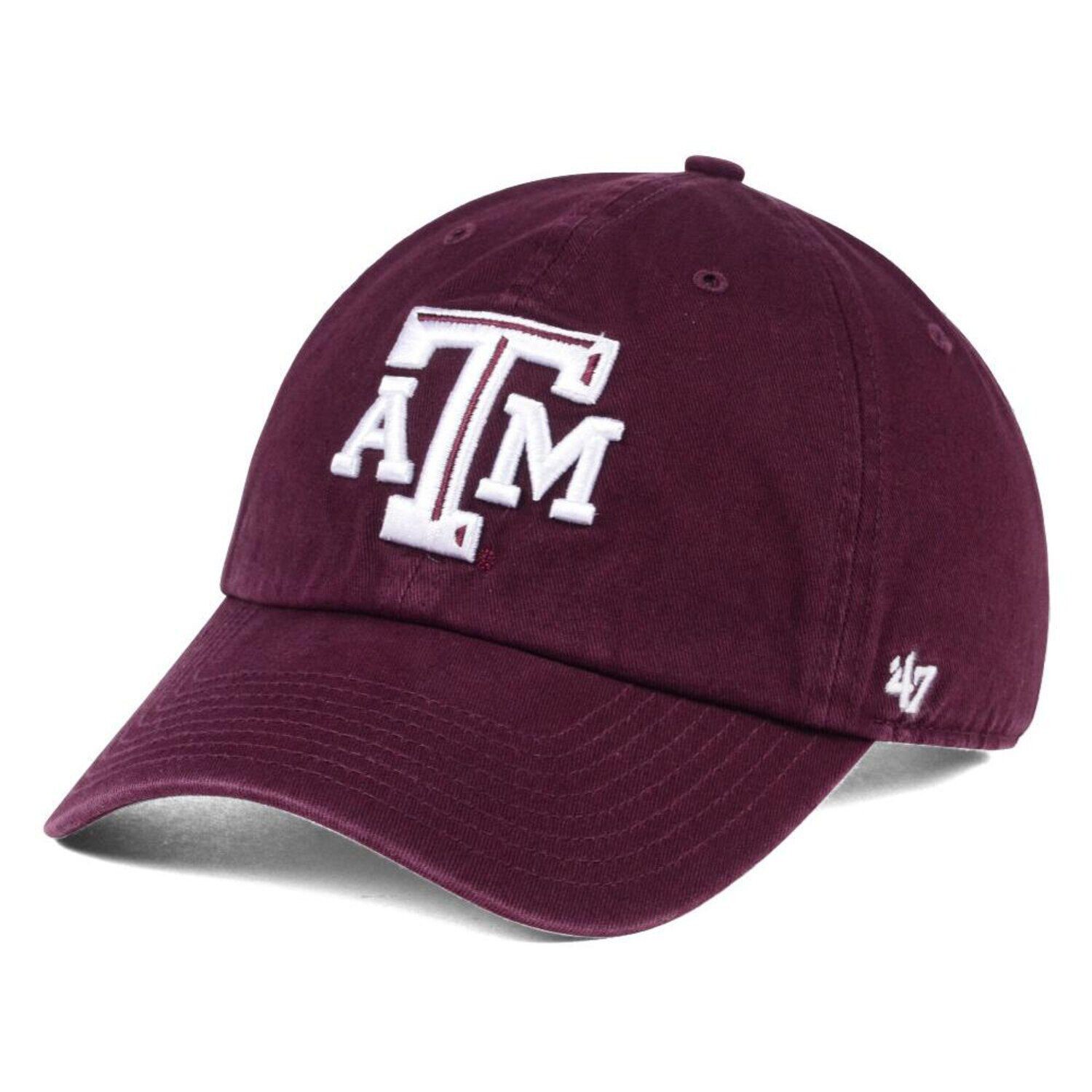 

Регулируемая шапка с логотипом Texas A&M Aggies '47 Primary - темно-бордовая