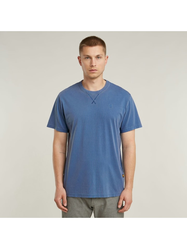 

Футболка G-Star Raw, цвет dutch blue gd