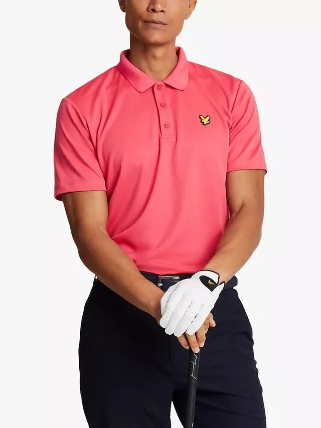 

Поло Lyle & Scott Golf Tech, цвет birdie/red