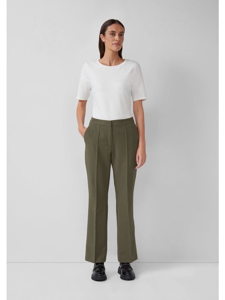 

Брюки 79W1_оливково-зеленого цвета s.Oliver