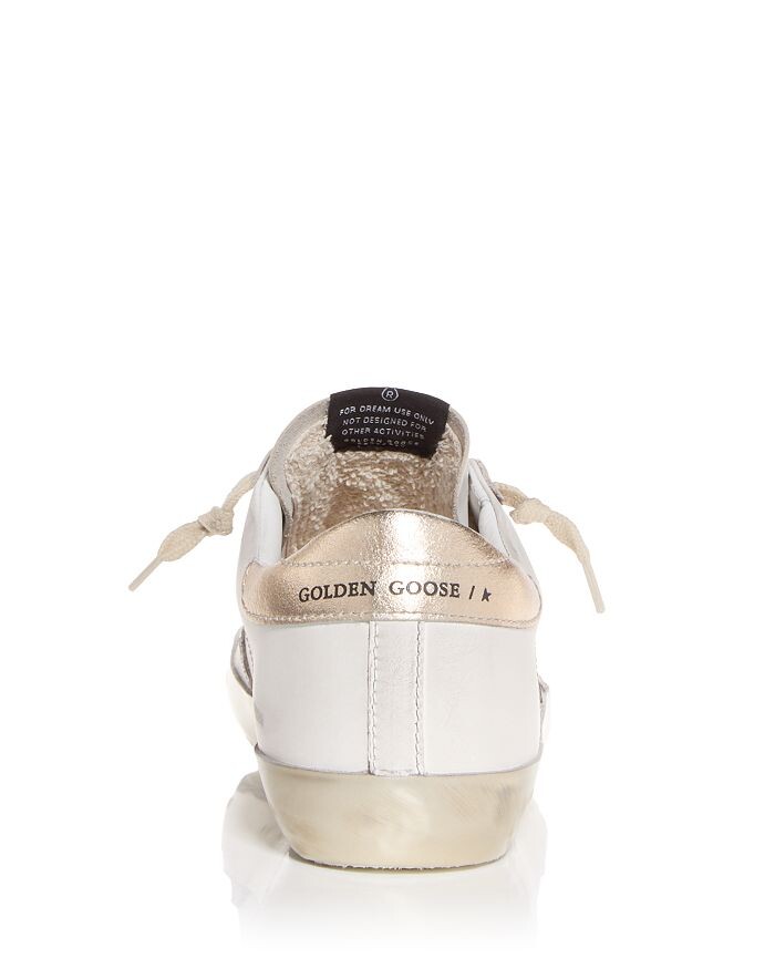 Низкие кеды унисекс Golden Goose Super-Star, белый — фото 3