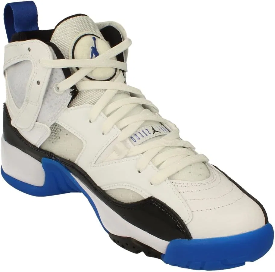 Мужские низкие кроссовки Nike Air Jordan Legacy 312, White Game Royal Black 140 — фото 4