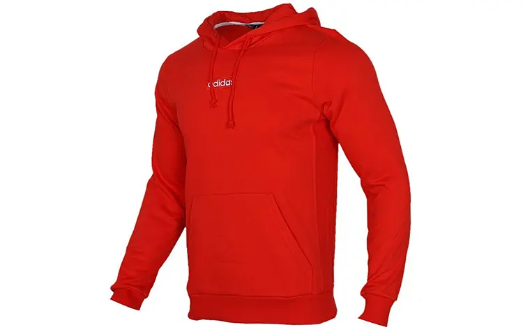 Свитшот мужской ярко-розовый красный Adidas Neo — фото 2