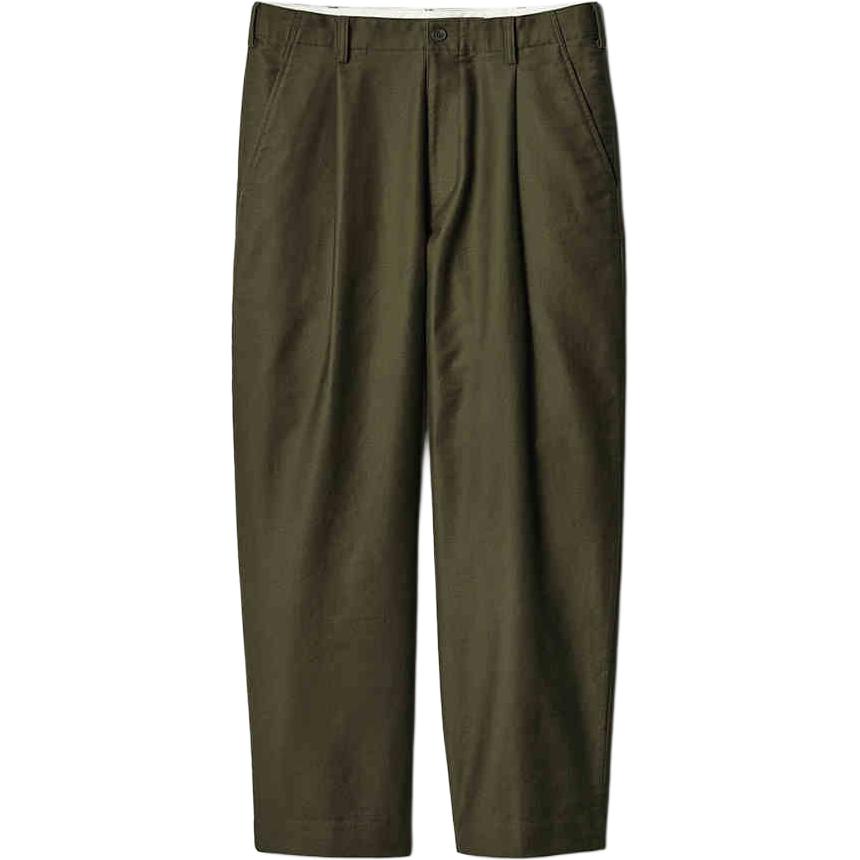 

JWANDERSON Co brand повседневные брюки мужские UNIQLO, темно-оливковый