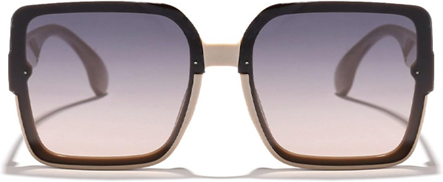 

Хелена, большие квадратные солнцезащитные очки без оправы для женщин, модные винтажные солнцезащитные очки для женщин, роскошные очки с защитой от УФ-излучения UV400 helena, C6