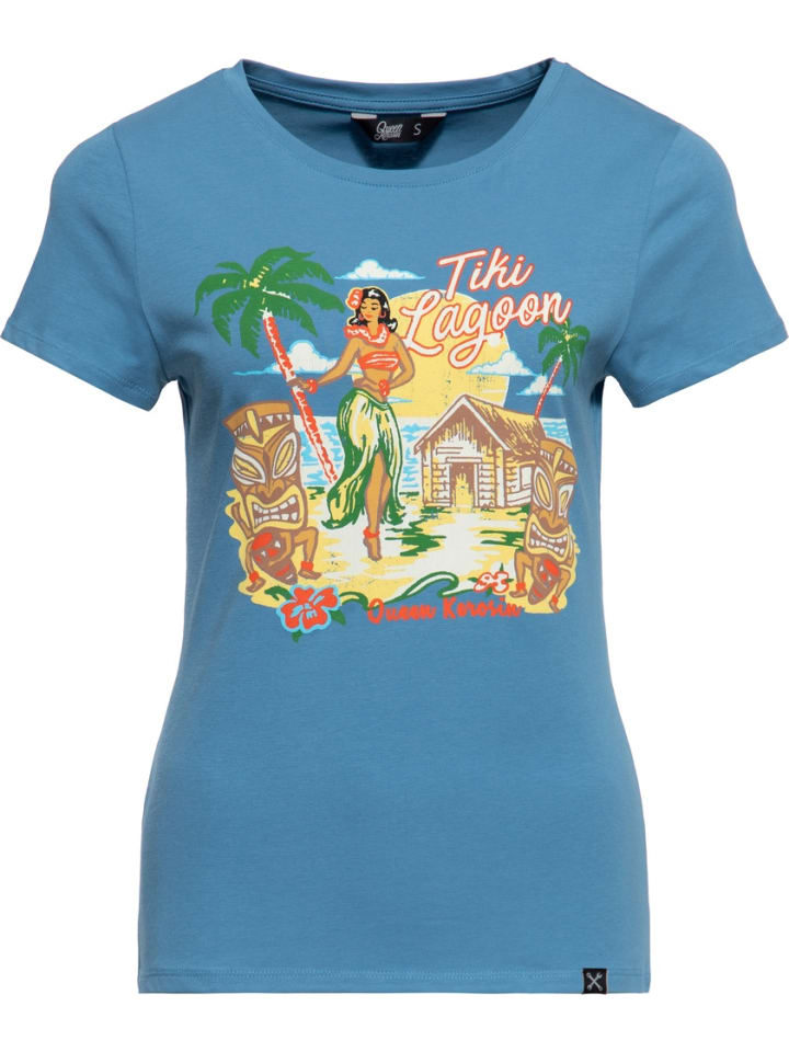 

Футболка Queen Kerosin Shirt, синий