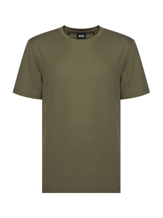 

Футболка regular fit Tiburt 240 50452680 Boss, зелёный