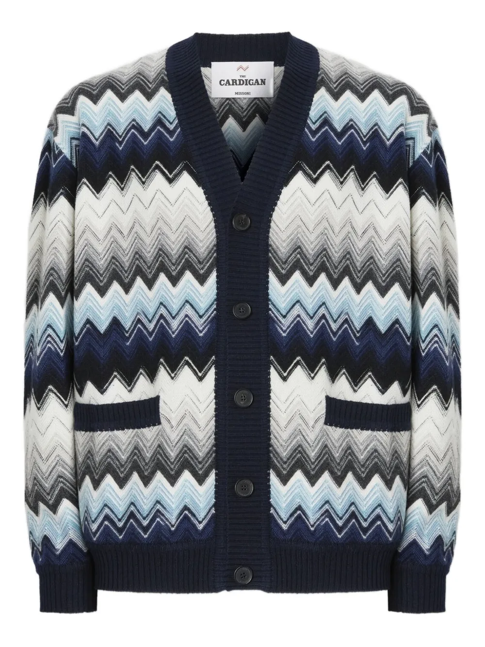 

Кардиган с шевронным узором Missoni, черный