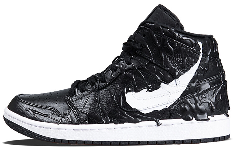 

Кроссовки Air Jordan 1 Vintage Basketball Shoes Men High-Top Black