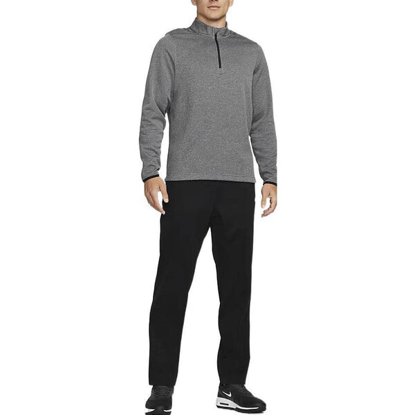 Толстовка Nike Solid Color Zipper Golf Long Sleeves Hoodie Men's Grey, серый — фото 3