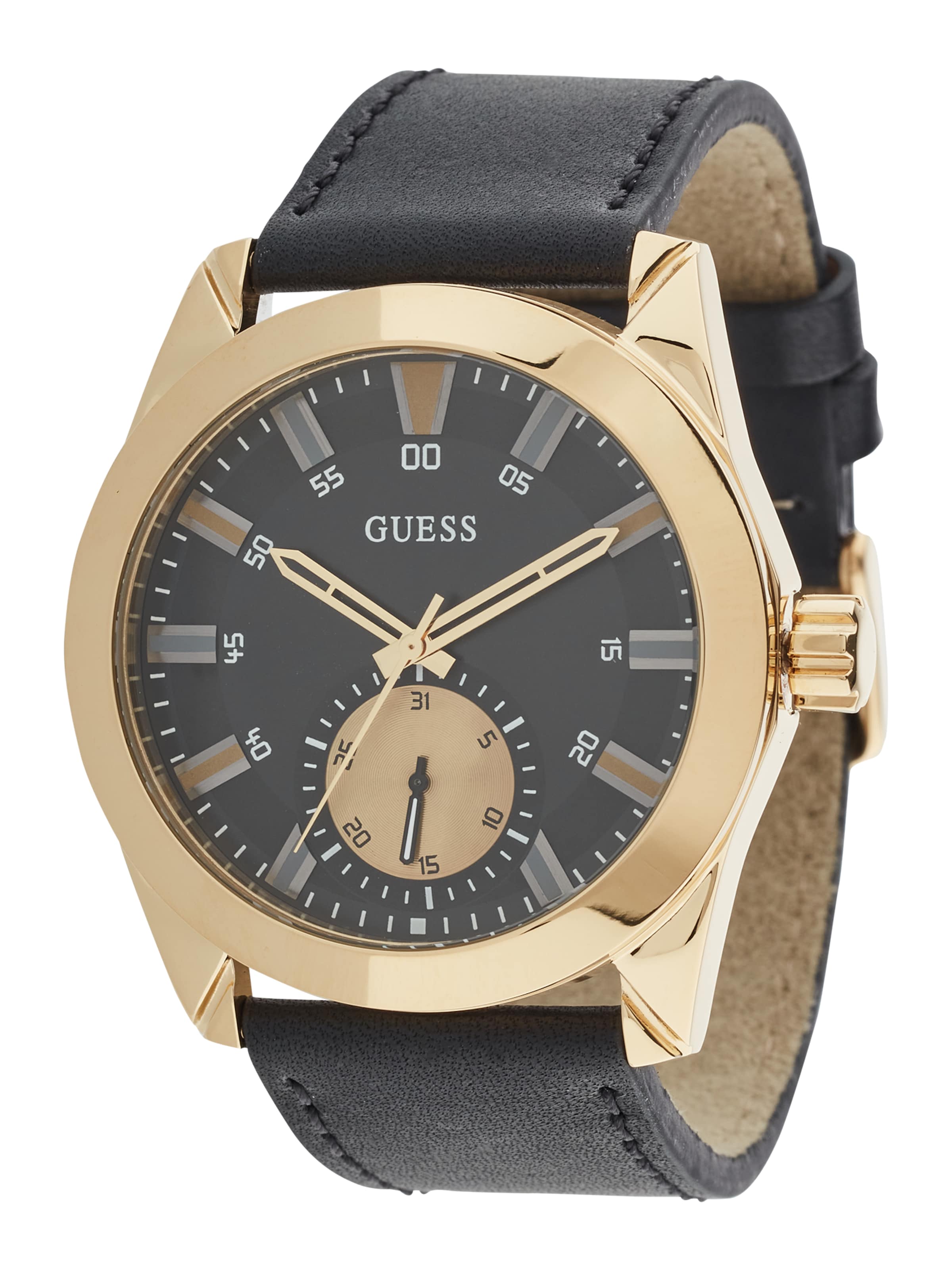 

GUESS Часы Analog 'Greyson' в черном цвете