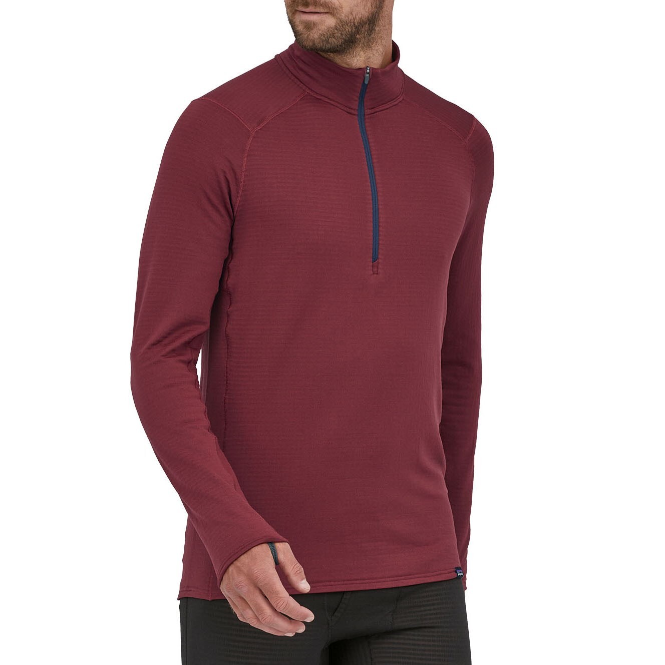 

Утепленный топ Patagonia Capilene Thermal Weight, красный