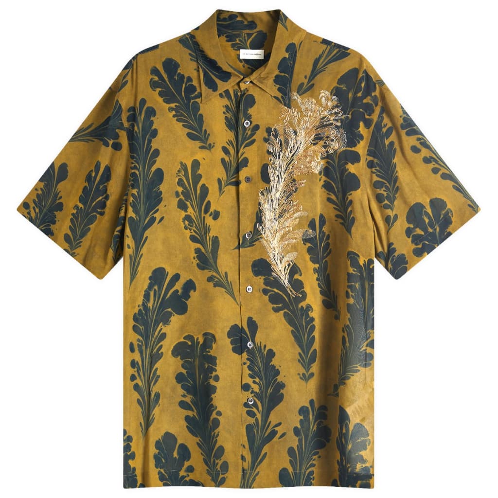 

Рубашка Cassidye vacation Dries Van Noten, цвет ocra
