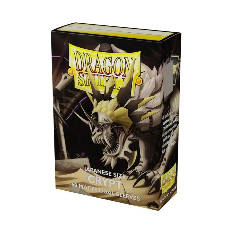 

Японские рукава — матовый двойной крипта (60), Dragon Shield - Card Sleeves - Japanese