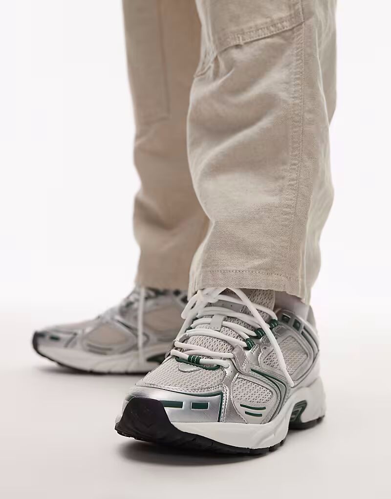 

Tommy Jeans Archive 97 металлические кроссовки зеленого цвета