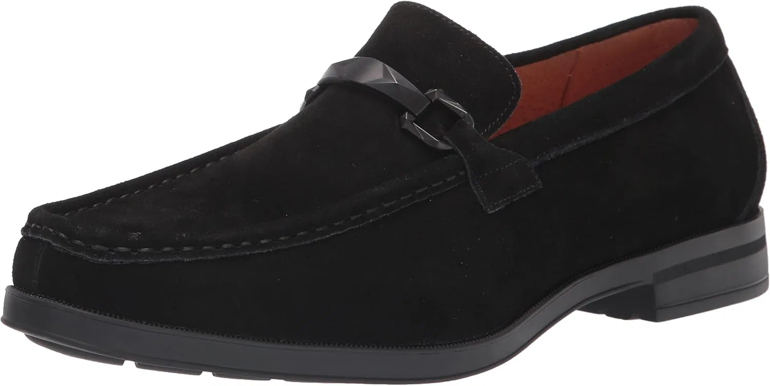 Туфли Stacy Adams Herren Paragon, Black (Black Suede Look)