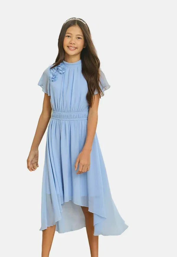 Платье повседневное Lipsy, Regular fit 3d corsage occasion dress, васильковый
