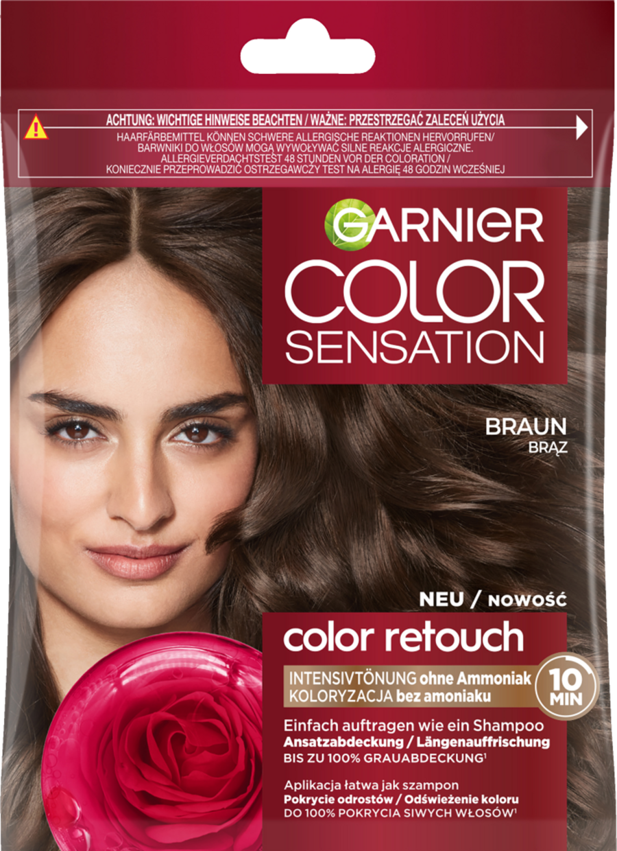 

Краска для волос Garnier Color Sensation Intensivtönung 40 Braun