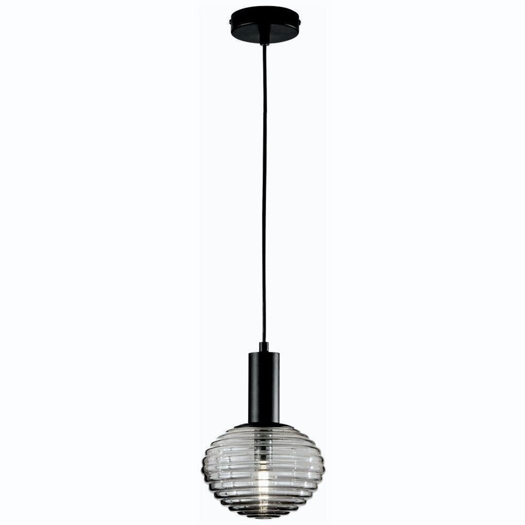 

Подвесной светильник ECO-LIGHT Ripple черно-прозрачный и черный E27 180мм Eco-Light Leuchten GmbH